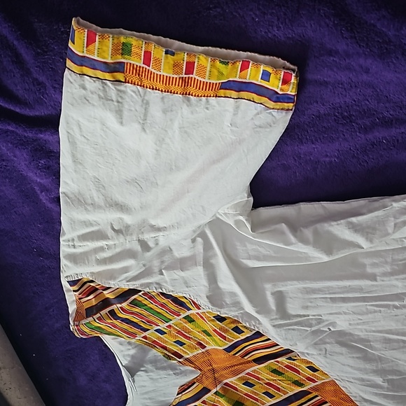 AFRICAN KENTE CLOTH PANTS SET - Picture 6 of 7